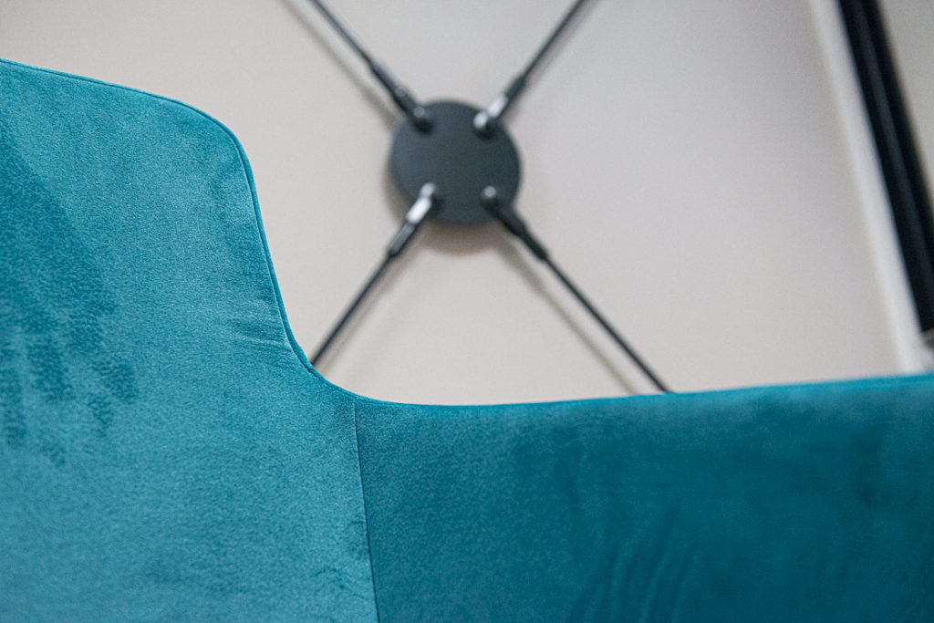 stoel blauw