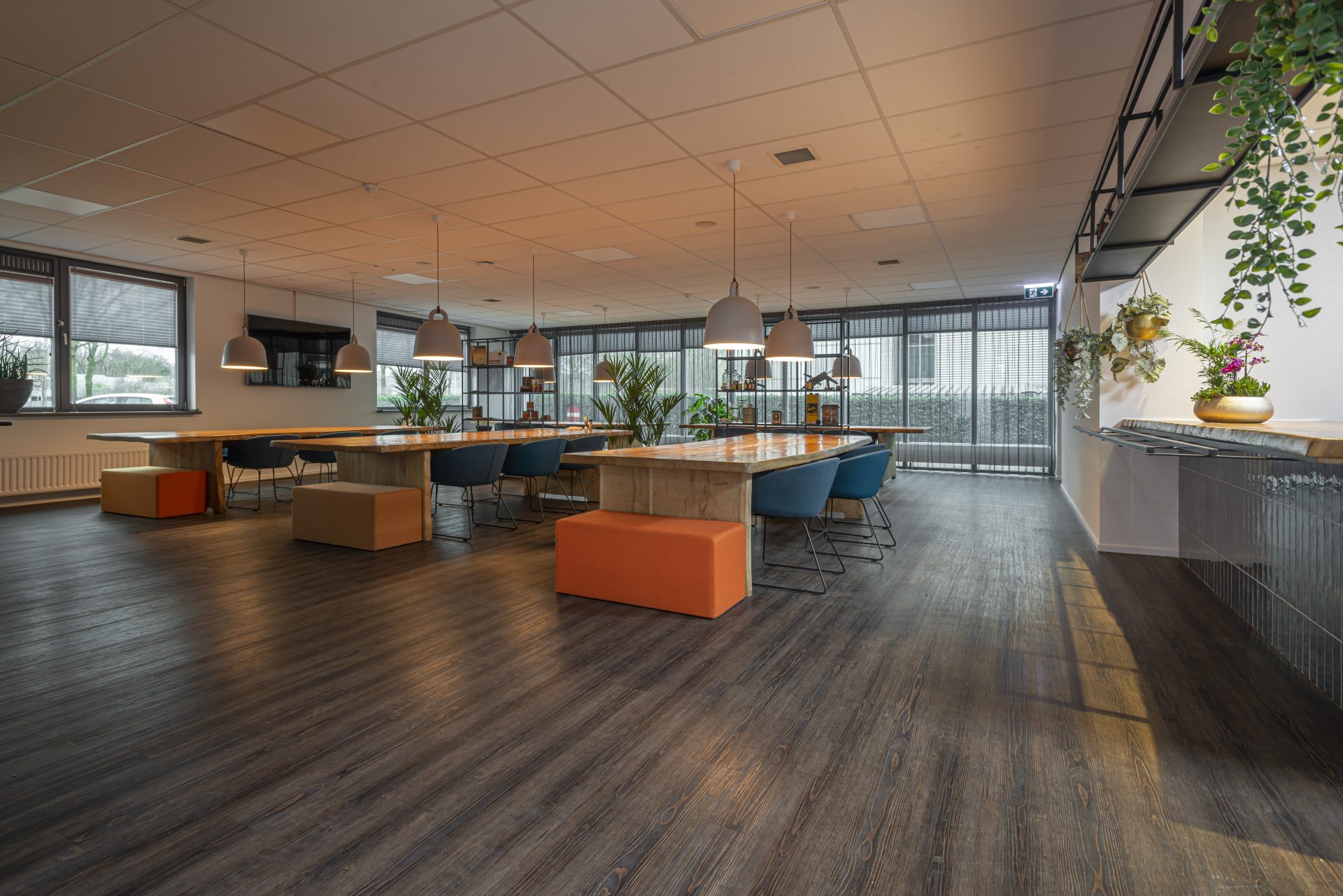 Verfsterkgroep bedrijfsrestaurant